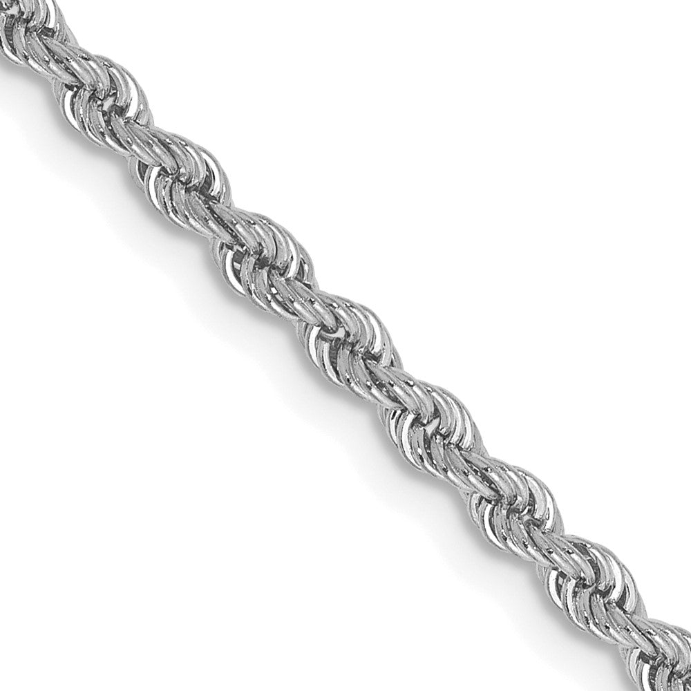 Solid;14K White gold;Lobster