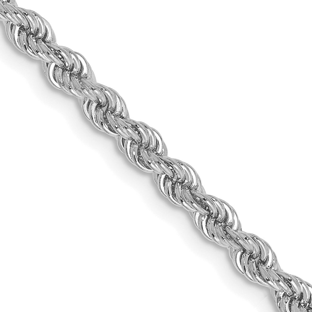Solid;14K White gold;Lobster