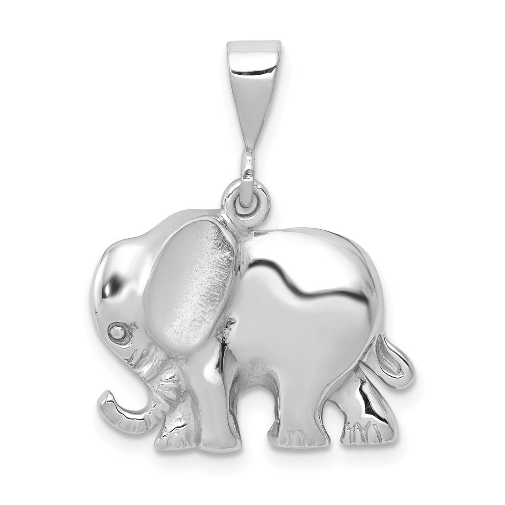 Solid;Casted;Polished;Satin;14K White gold;Open back;Textured back