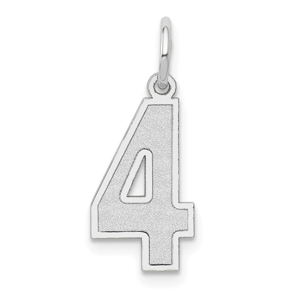 Satin;14K White gold;Laser-cut