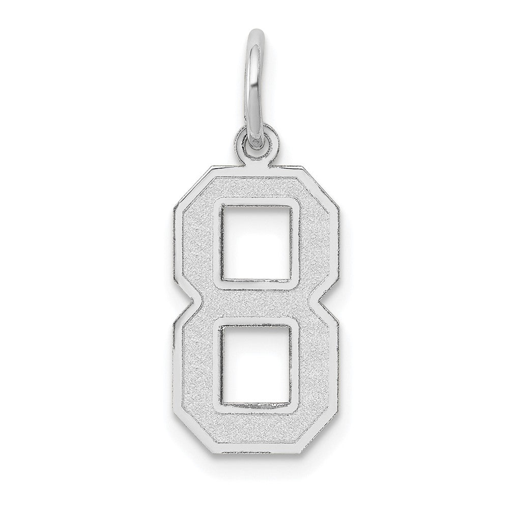 Satin;14K White gold;Laser-cut
