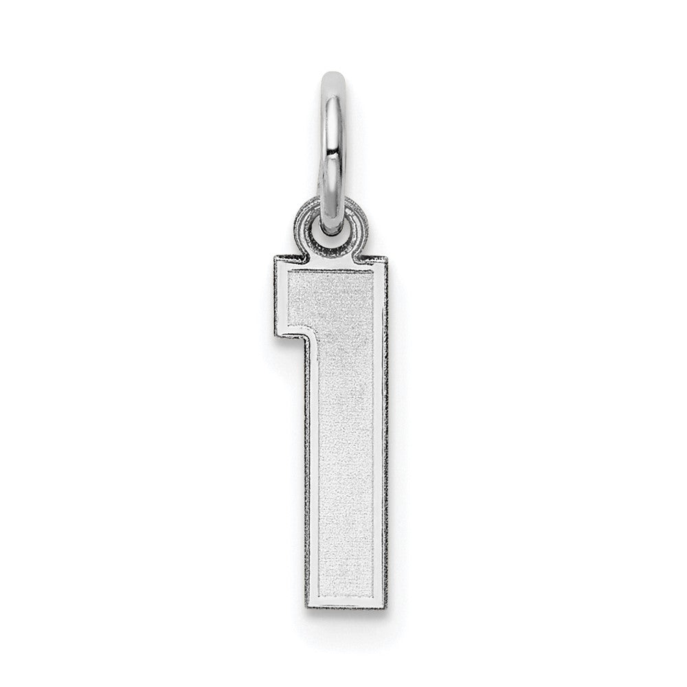 Satin;14K White gold;Laser-cut