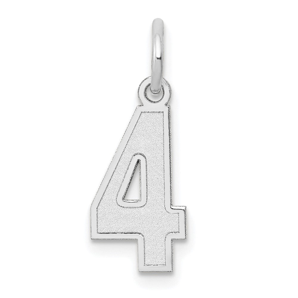Satin;14K White gold;Laser-cut