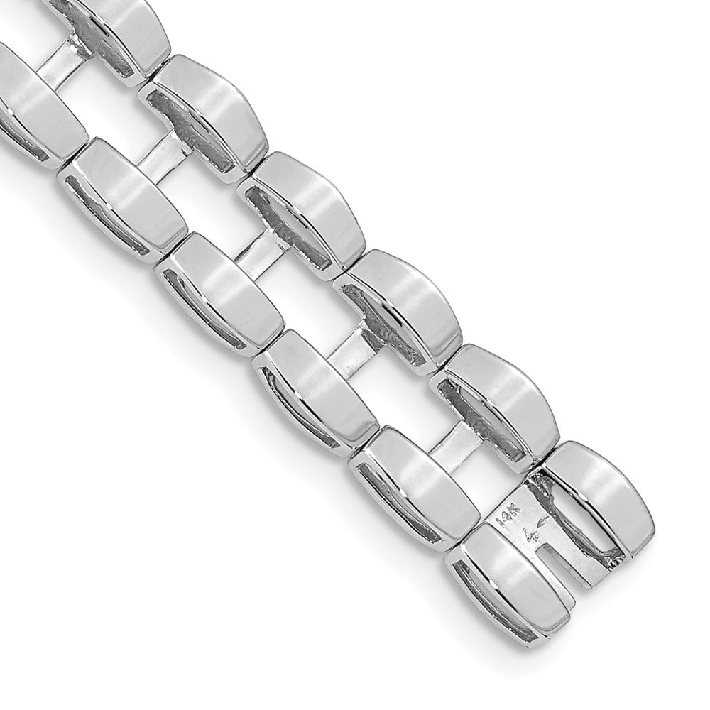 Casted;14K White gold;Avail. in 10k yellow gold;Avail. in 18k yellow gold;Avail. in platinum;Special lengths avail.;Avail. in 10k white gold;Avail. in 18k white gold