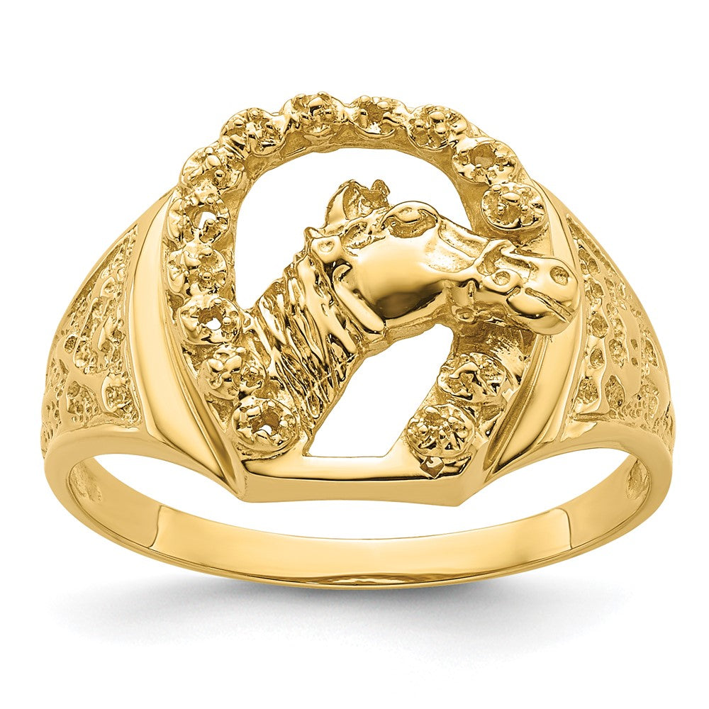 Casted;Polished;14k Yellow gold;Avail. in 10k yellow gold;Avail. in 18k yellow gold;Avail. in 14k white gold;Avail. in platinum;Not engraveable;Prong set;Avail. in 10k white gold;Avail. in 18k white gold;Mens
