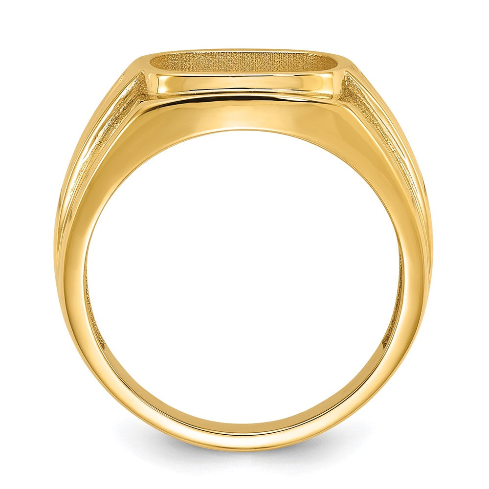 14kw Men's Onyx Ring Mounting