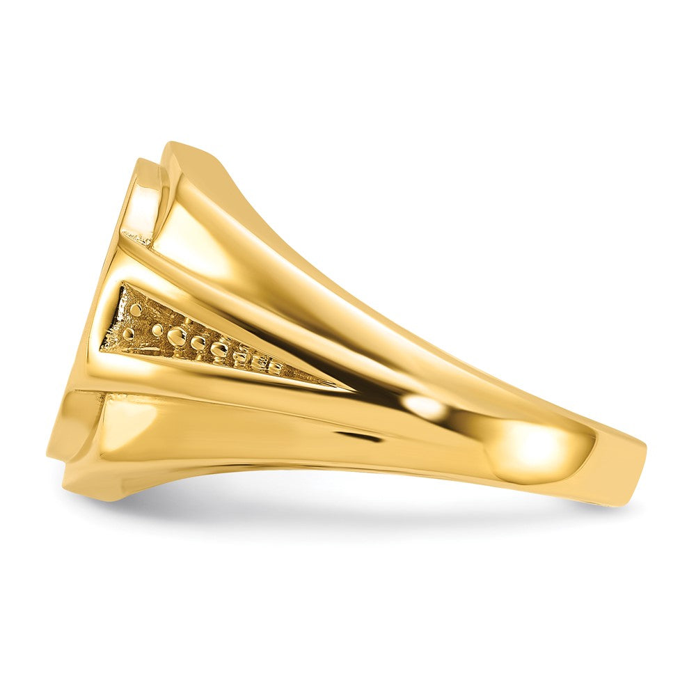 14k Men's Onyx Ring Mounting