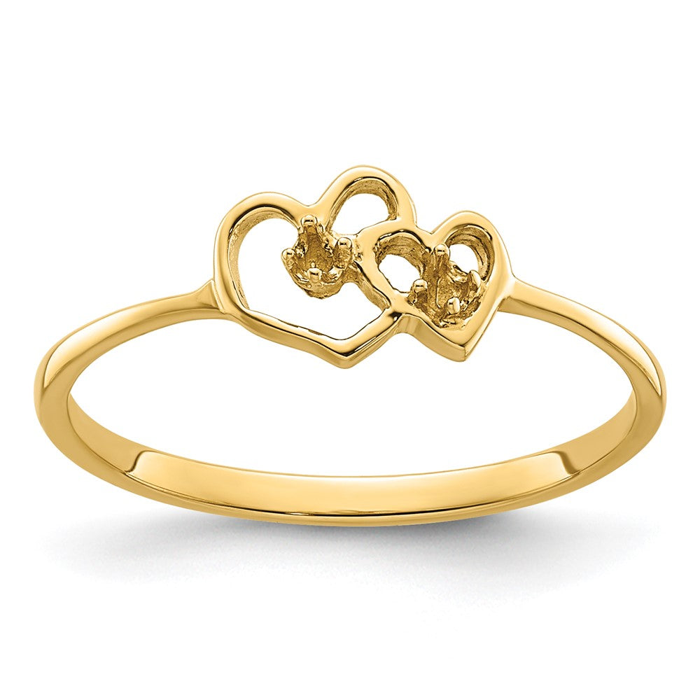Casted;Polished;14k Yellow gold;Avail. in 10k yellow gold;Avail. in 18k yellow gold;Avail. in 18k white gold