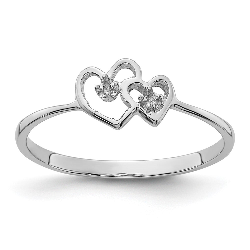 Casted;Polished;14K White gold;Avail. in 10k yellow gold;Avail. in 18k yellow gold;Avail. in 18k white gold