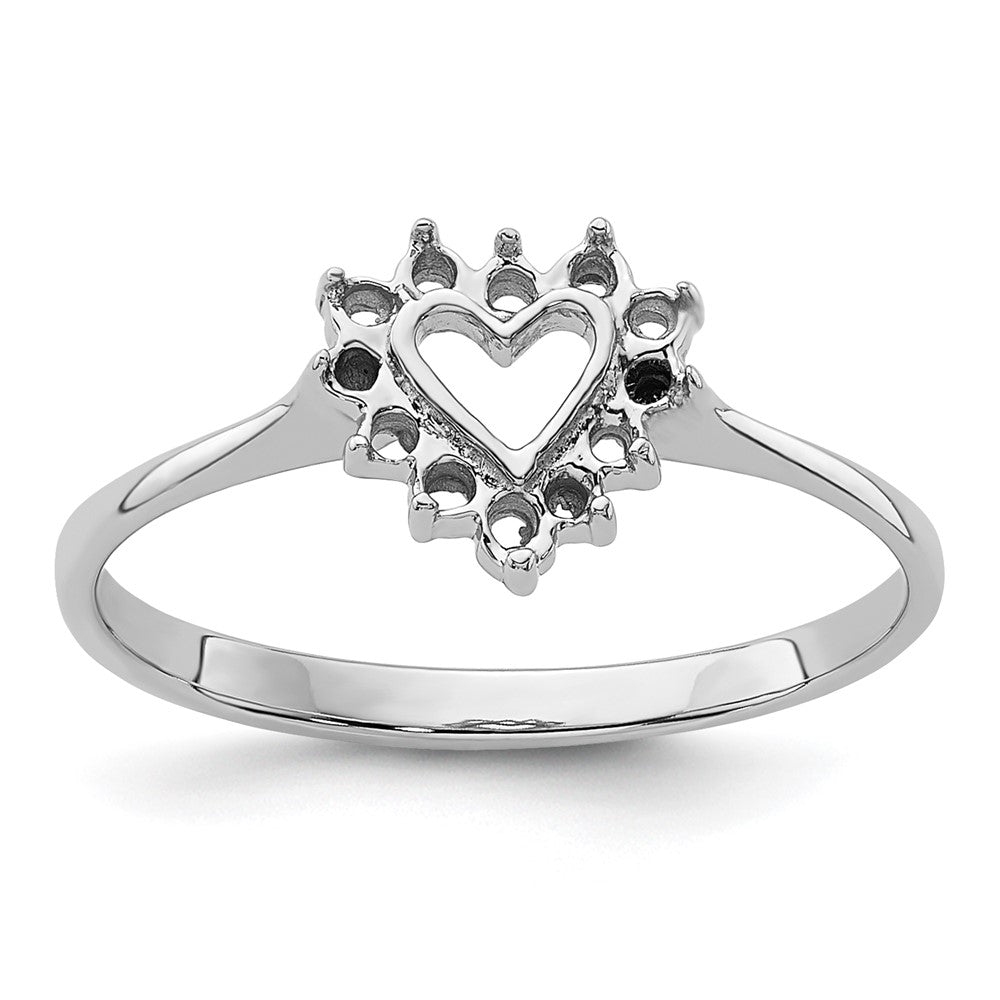 Casted;Polished;14K White gold;Avail. in 10k yellow gold;Avail. in 18k yellow gold;Avail. in 14k yellow gold;Avail. in 18k white gold