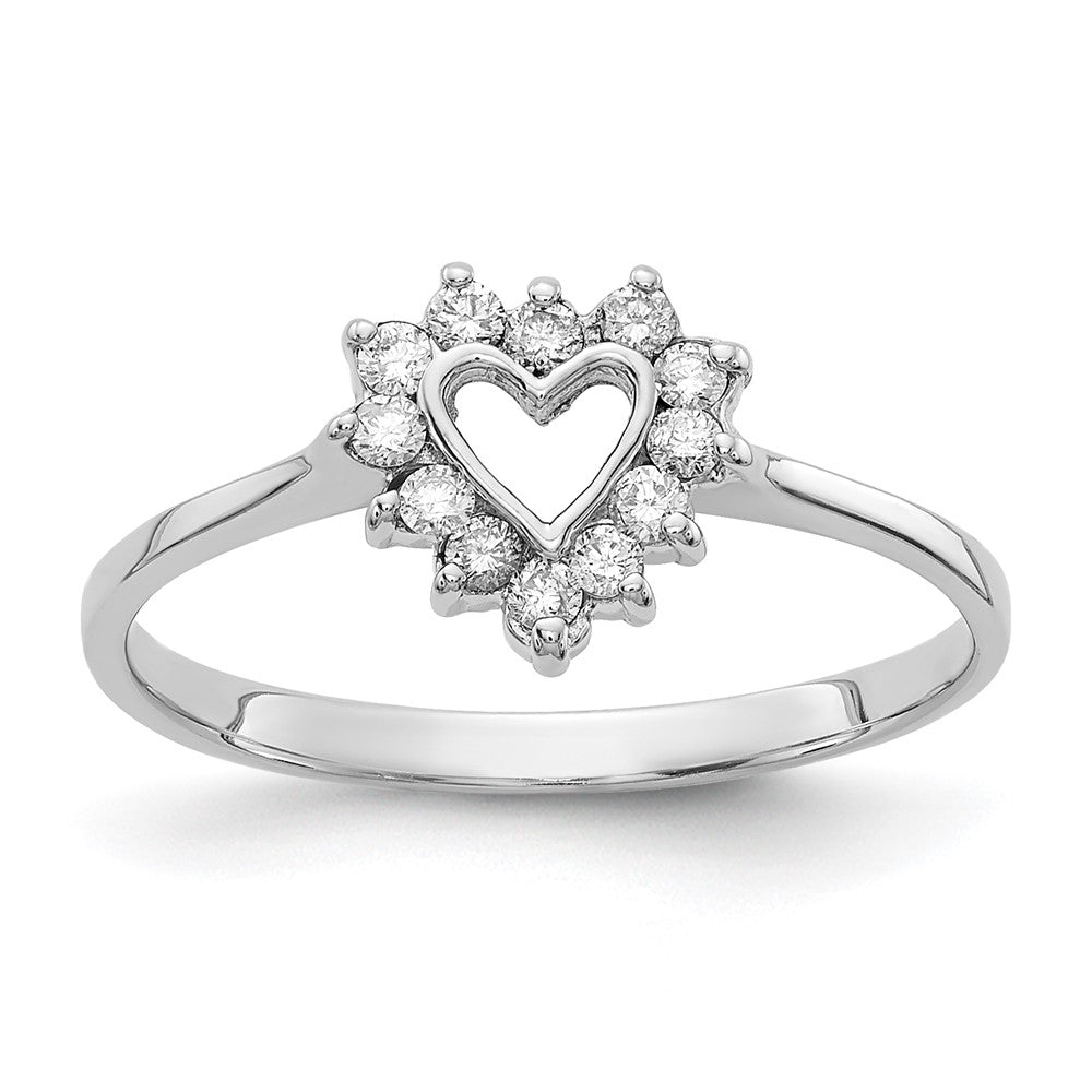 Casted;Polished;14K White gold;Diamond;Avail. in 10k yellow gold;Avail. in 18k yellow gold;Avail. in 14k yellow gold;Prong set;Avail. in 18k white gold;AA quality