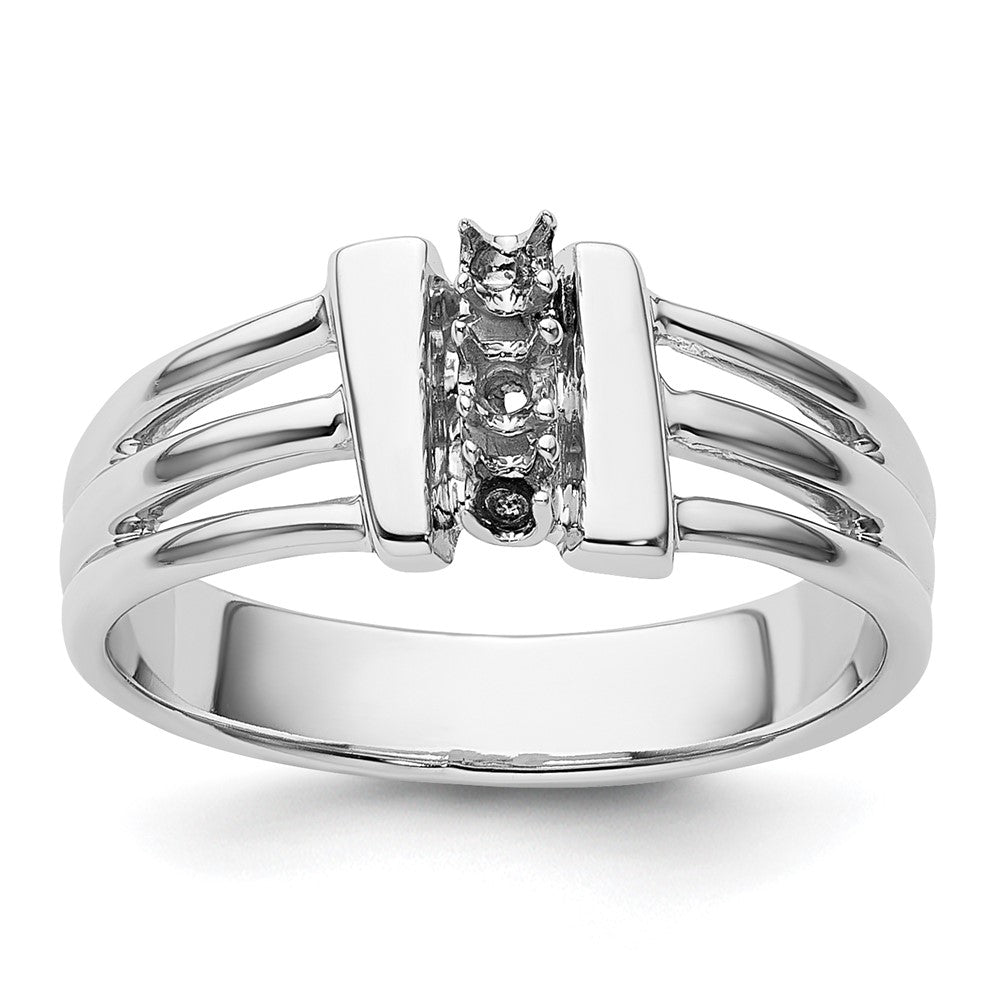Casted;Polished;14K White gold;Avail. in 10k yellow gold;Avail. in 18k yellow gold;Avail. in 14k yellow gold;Avail. in 18k white gold