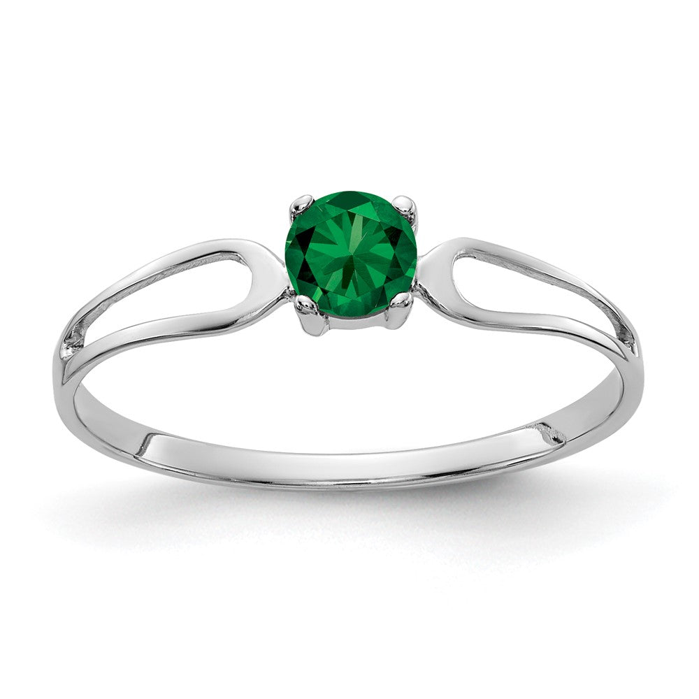 Casted;Polished;14K White gold;Created;Avail. in 10k yellow gold;Avail. in 18k yellow gold;Avail. in platinum;Channel set;Avail. in 18k white gold;Mount St. Helen's