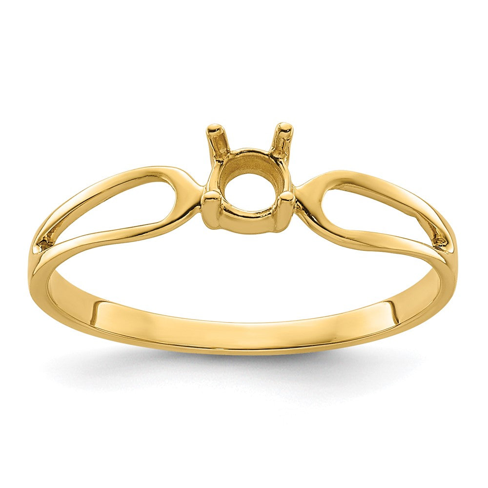 Casted;Polished;14k Yellow gold;Avail. in 10k yellow gold;Avail. in 18k yellow gold;Avail. in platinum;Avail. in 18k white gold