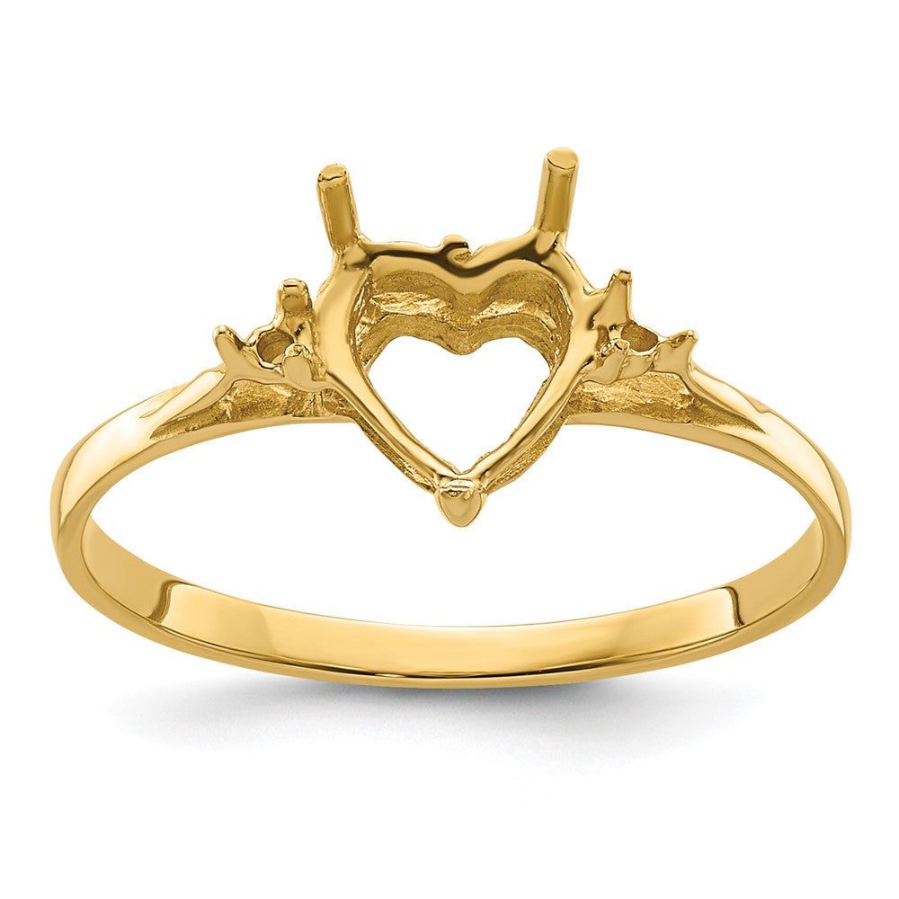 Casted;Polished;14k Yellow gold;Avail. in 10k yellow gold;Avail. in 18k yellow gold;Avail. in platinum;Avail. in 18k white gold