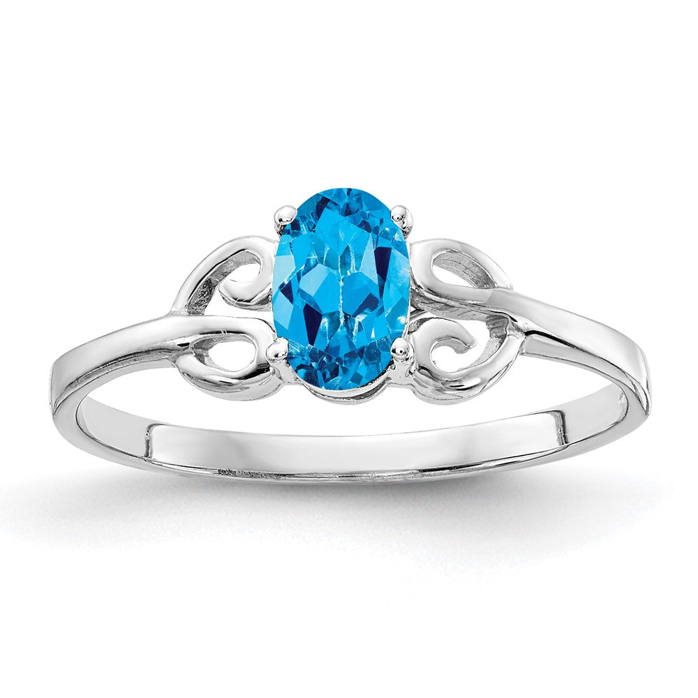 Casted;Polished;14K White gold;Genuine;Blue topaz;Avail. in 10k yellow gold;Avail. in 18k yellow gold;Avail. in 14k yellow gold;Avail. in platinum;Channel set;Avail. in 18k white gold;Blank Mounting;Oval