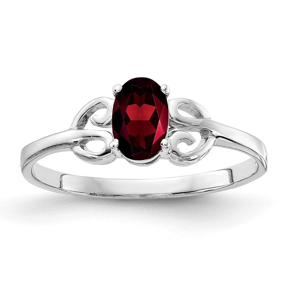 Casted;Polished;14K White gold;Genuine;Garnet;Avail. in 10k yellow gold;Avail. in 18k yellow gold;Avail. in 14k yellow gold;Avail. in platinum;Channel set;Avail. in 18k white gold;Blank Mounting;Oval