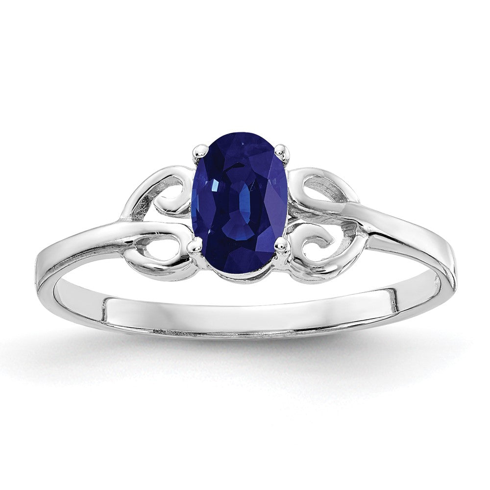 Casted;Polished;14K White gold;Genuine;Sapphire;Avail. in 10k yellow gold;Avail. in 18k yellow gold;Avail. in 14k yellow gold;Avail. in platinum;Channel set;Avail. in 18k white gold;Blank Mounting;Oval