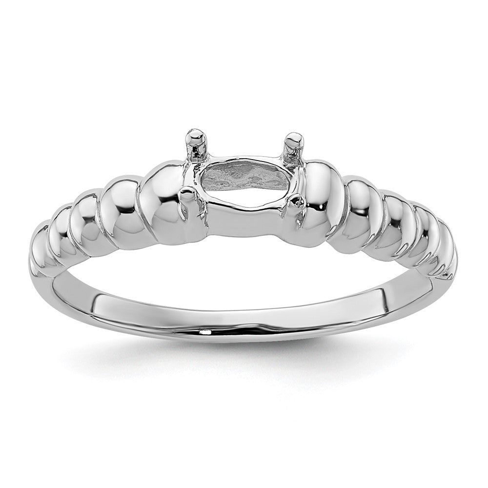 Casted;Polished;14K White gold;Avail. in 10k yellow gold;Avail. in 18k yellow gold;Avail. in 14k yellow gold;Avail. in platinum;Avail. in 18k white gold