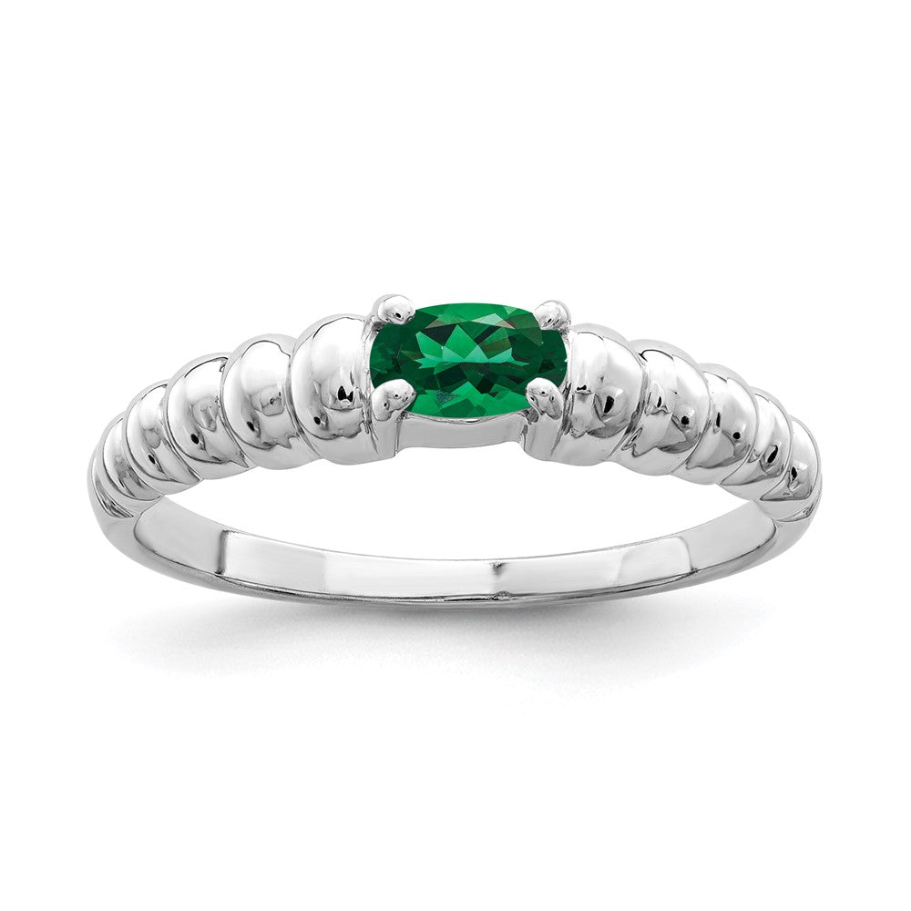 Casted;Polished;14K White gold;Avail. in 10k yellow gold;Avail. in 18k yellow gold;Avail. in 14k yellow gold;Avail. in platinum;Channel set;Avail. in 18k white gold;Mount St. Helen's;Oval