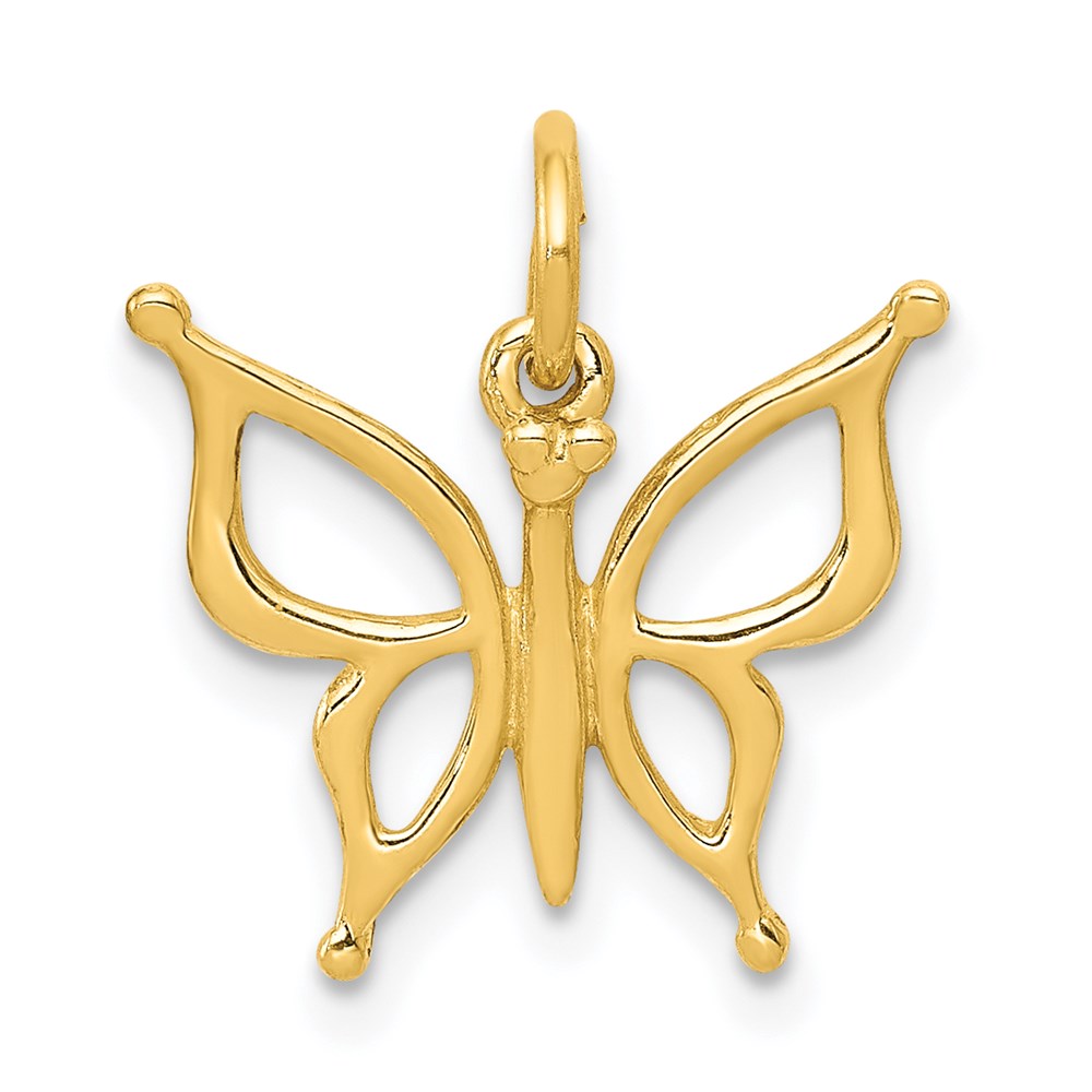 Solid;Casted;Polished;14k Yellow gold