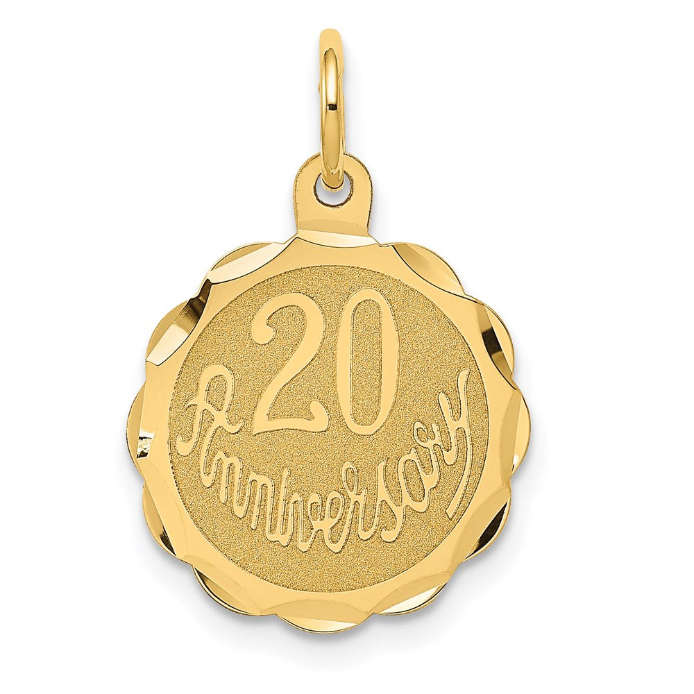 Polished;14k Yellow gold;Stamped;Flat back;Engravable;Faceted;Laser Etched