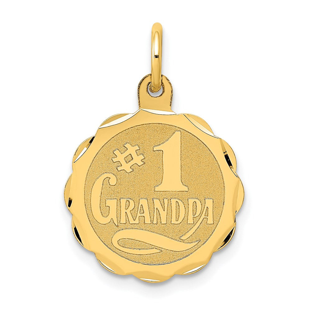 Solid;Polished;14k Yellow gold;Flat back;Engravable