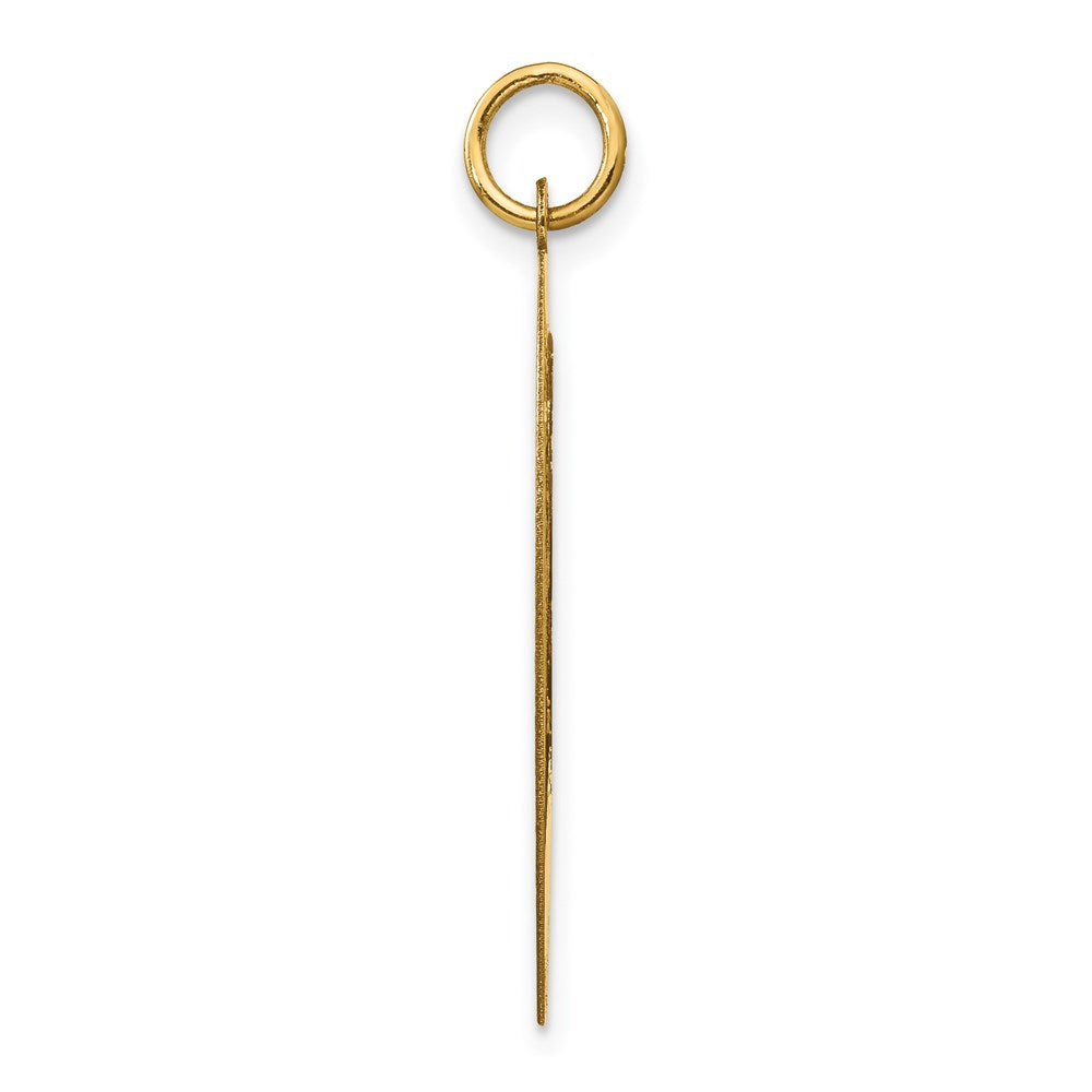 14K MIZPAH COIN 2-piece Heart Charm