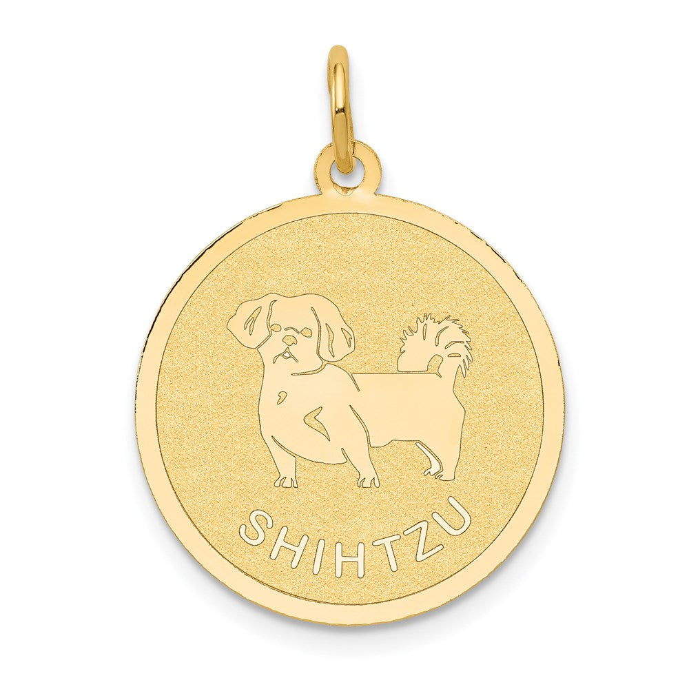Solid;Polished;14k Yellow gold;Stamped;Engravable;Laser Etched
