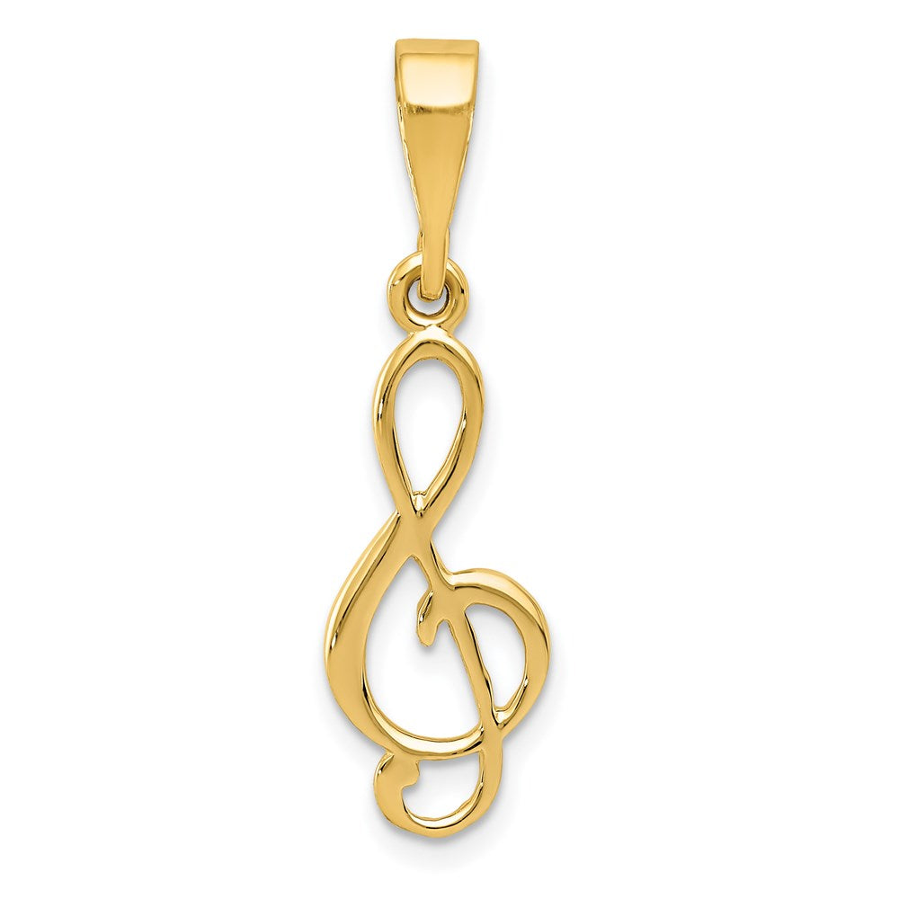 Polished;14k Yellow gold;Stamped;Flat back