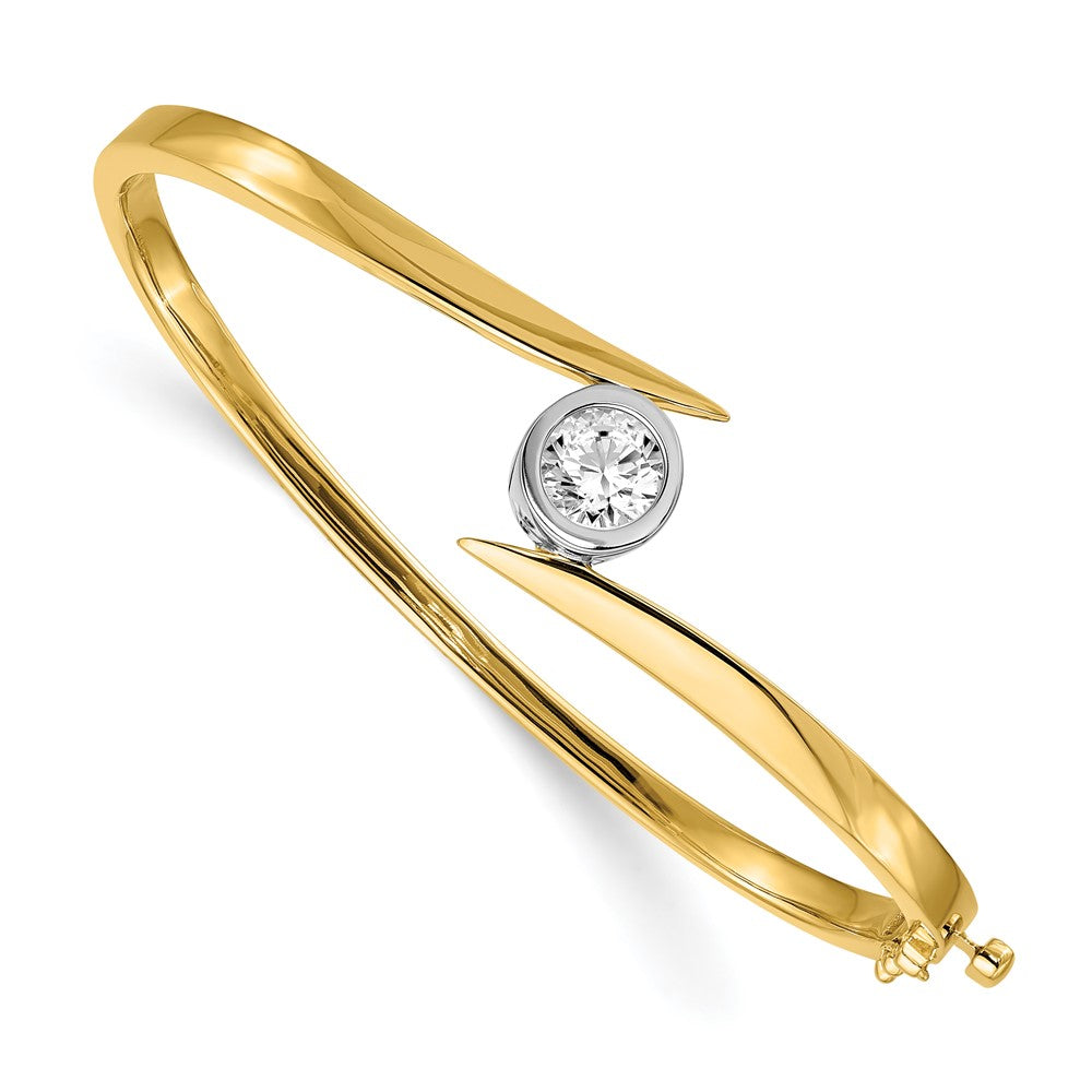 Solid;Casted;14k Yellow gold;Hinged;Avail. in 10k yellow gold;Avail. in 18k yellow gold;Avail. in 14k white gold;Avail. in platinum;Special lengths avail.;Avail. in 10k white gold;Avail. in 18k white gold