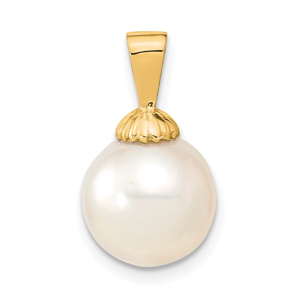 14k Yellow gold;Saltwater pearl