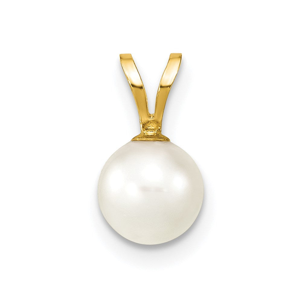 14k Yellow gold;Saltwater pearl