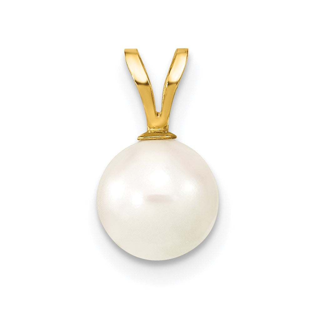 14k Yellow gold;Saltwater pearl