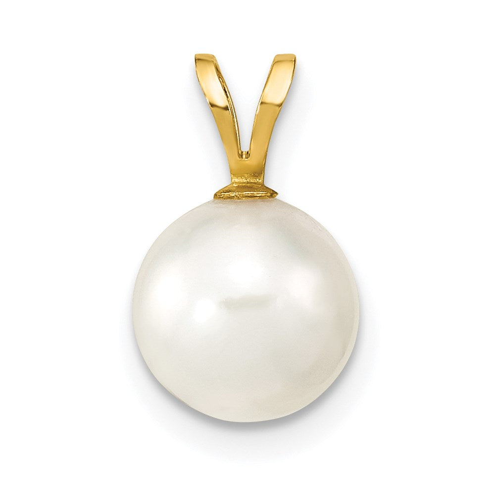 14k Yellow gold;Saltwater pearl