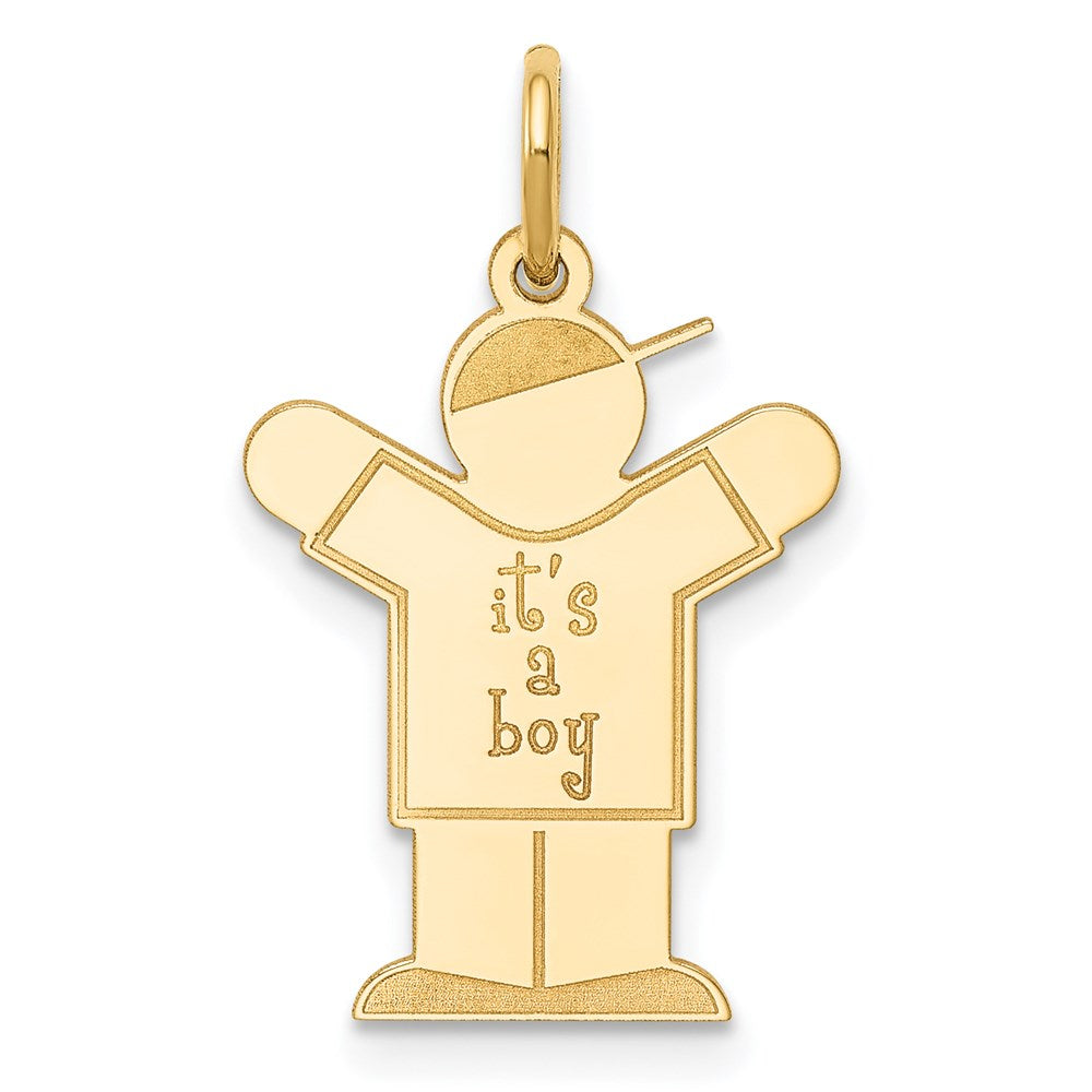 Solid;Polished;14k Yellow gold;Engravable;Not engraveable by QG;Laser Etched