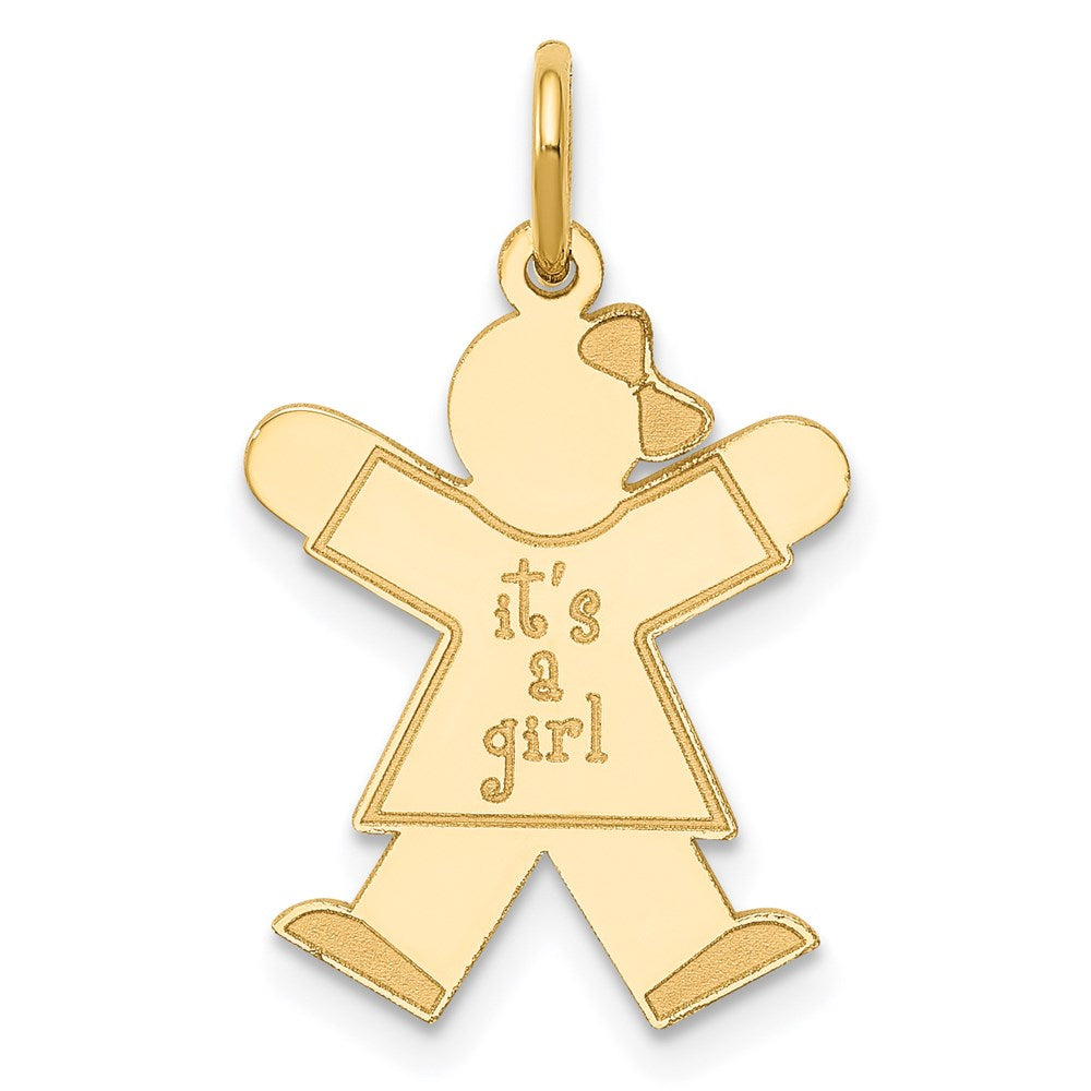 Solid;Polished;14k Yellow gold;Engravable;Not engraveable by QG;Laser Etched