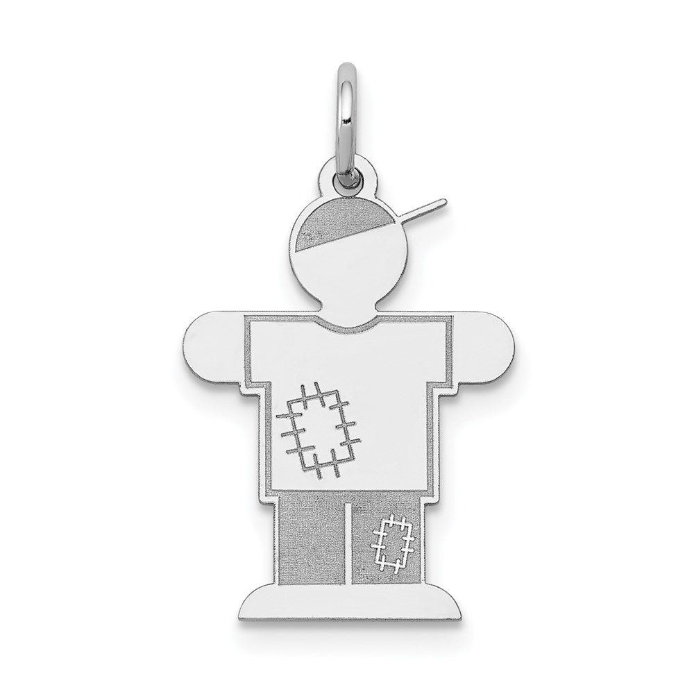 Solid;Polished;14K White gold;Engravable;Not engraveable;Laser Etched