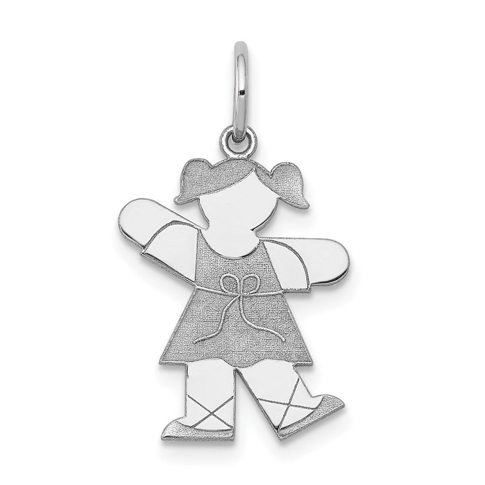 Solid;Polished;14K White gold;Engravable;Not engraveable;Laser Etched