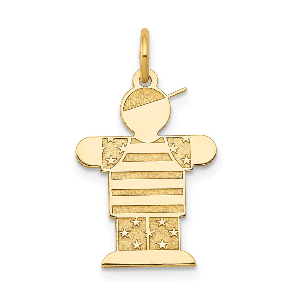 Solid;Polished;14k Yellow gold;Engravable;Not engraveable;Laser Etched