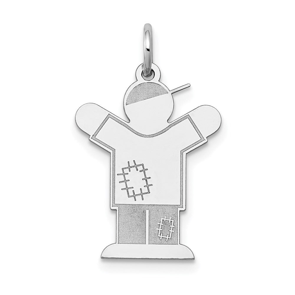 Solid;Polished;14K White gold;Engravable;Not engraveable;Laser Etched