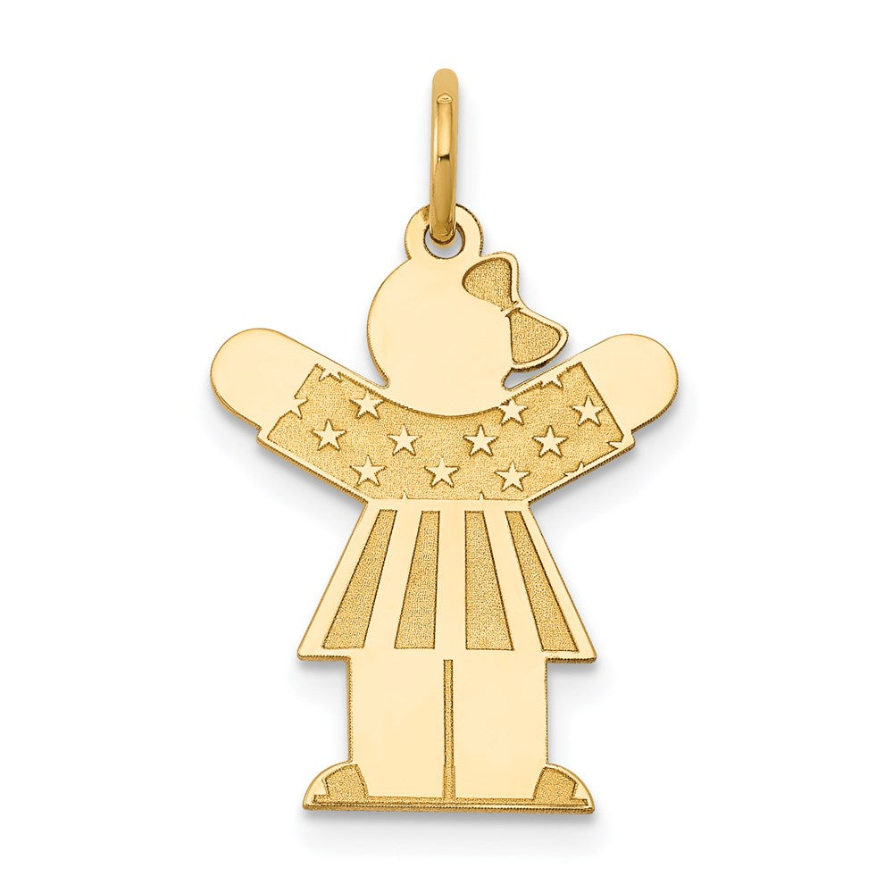 Solid;Polished;14k Yellow gold;Engravable;Not engraveable;Laser Etched