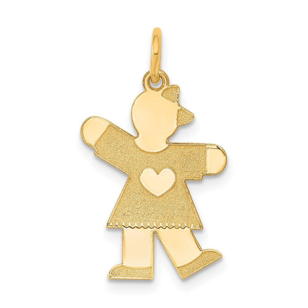 Solid;Polished;14k Yellow gold;Engravable;Not engraveable;Laser Etched