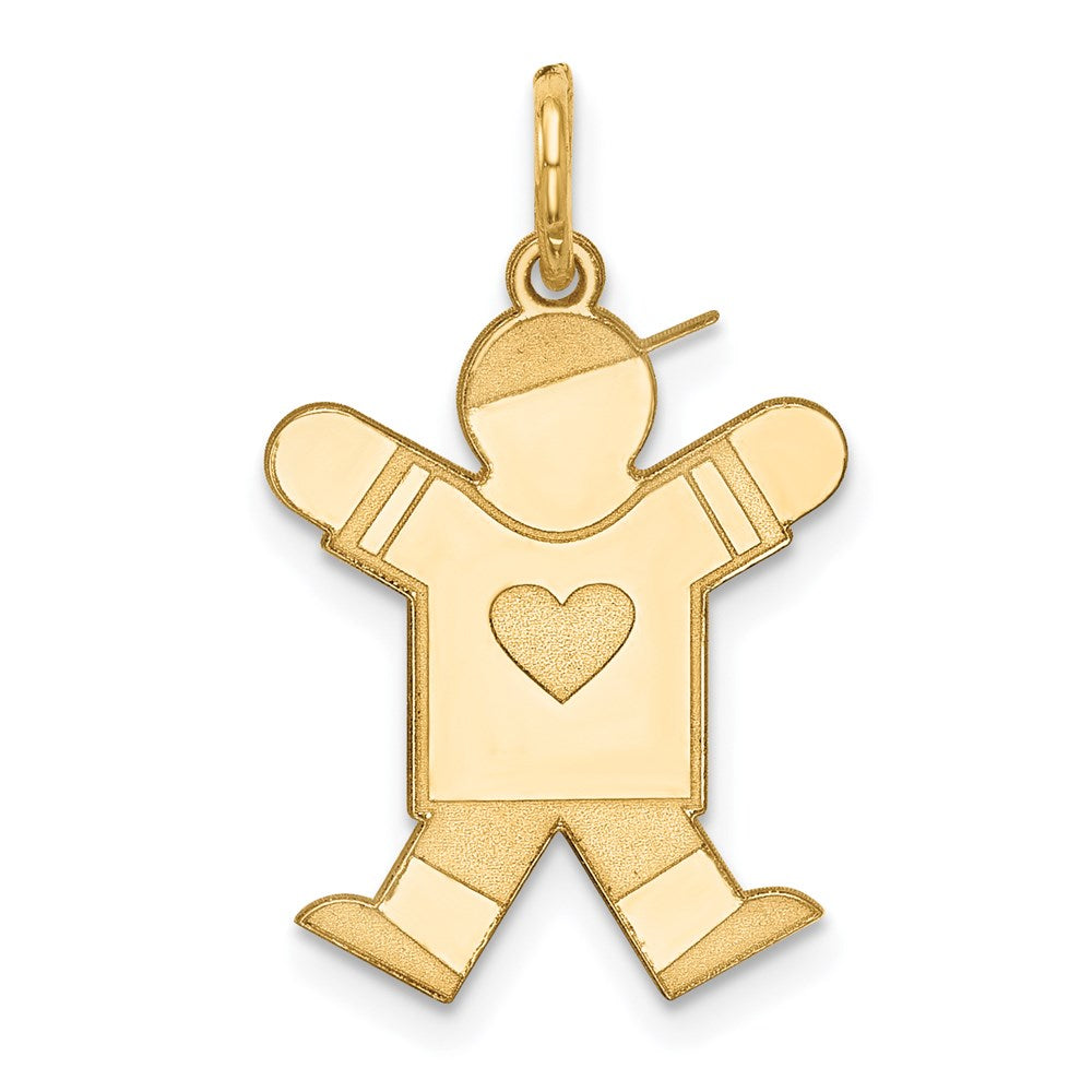 Solid;Polished;14k Yellow gold;Engravable;Not engraveable;Laser Etched