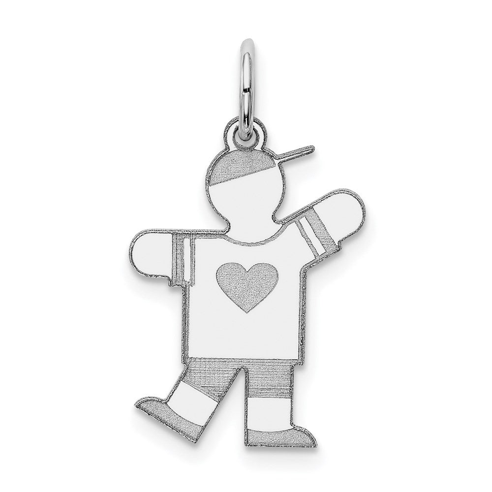 Solid;Polished;Sterling silver;Laser-cut;Engravable (back only);Fits up to 3mm