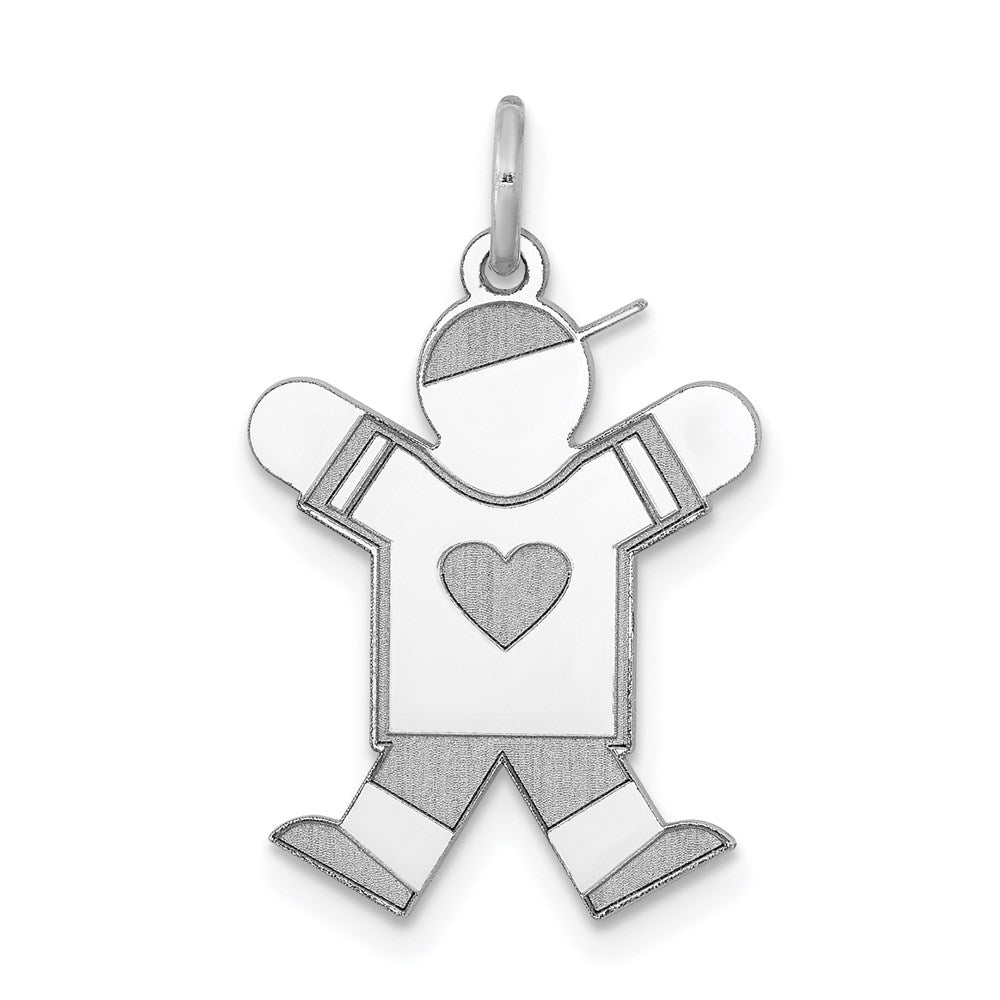 Solid;Polished;Sterling silver;Laser-cut;Engravable (back only);Fits up to 3mm