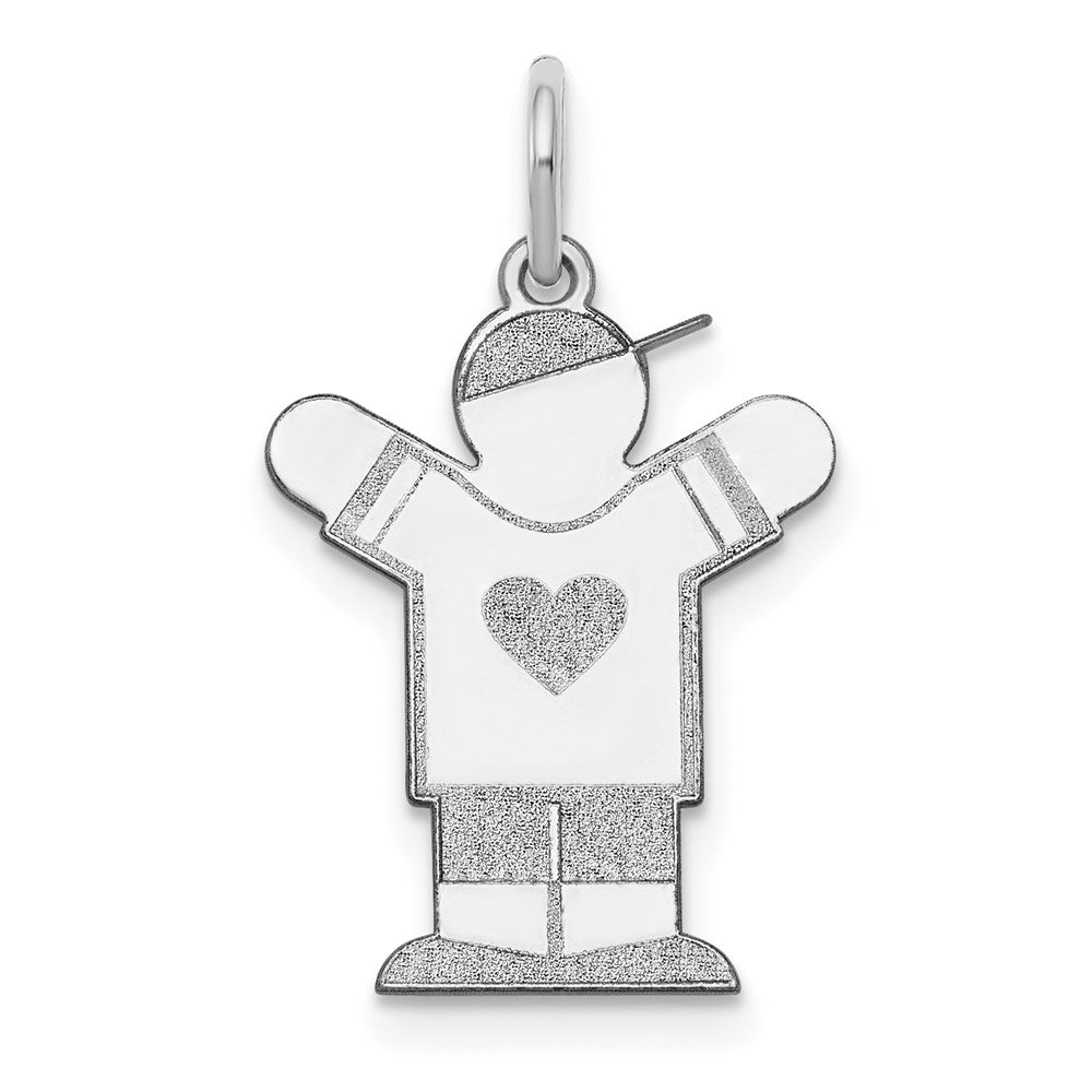 Solid;Polished;Sterling silver;Laser-cut;Engravable (back only);Fits up to 3mm