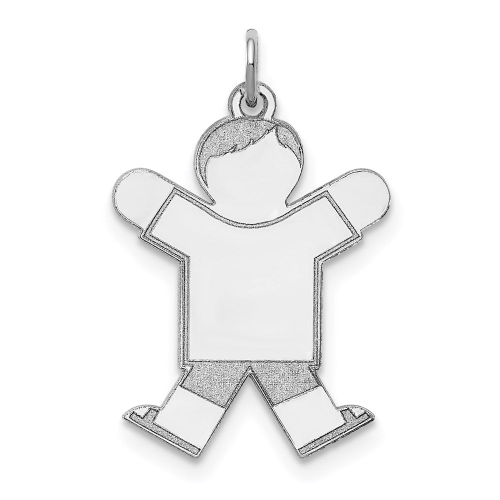 Solid;Polished;Engravable;Sterling silver;Laser-cut;Fits up to 3mm