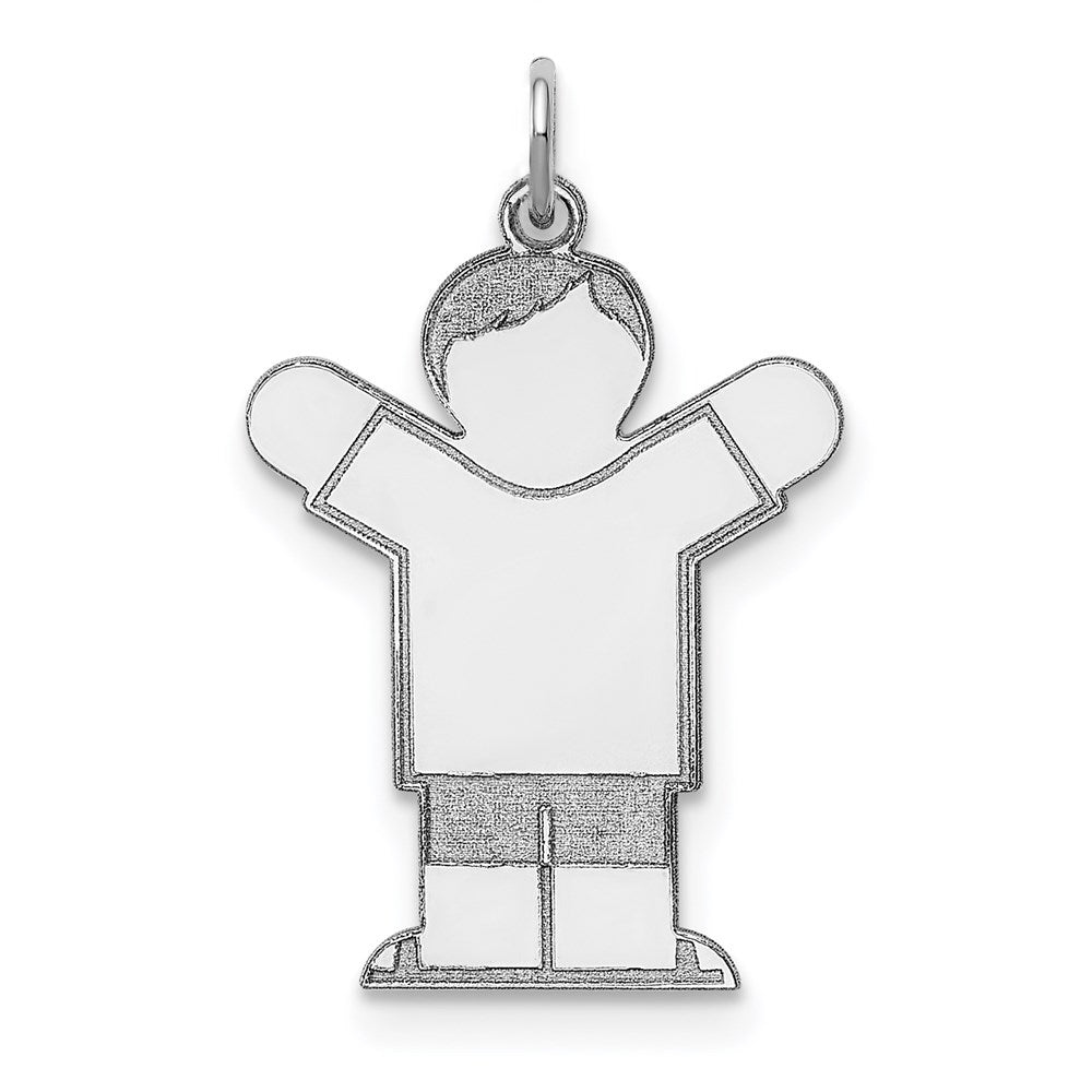 Solid;Polished;Engravable;Sterling silver;Laser-cut;Fits up to 3mm