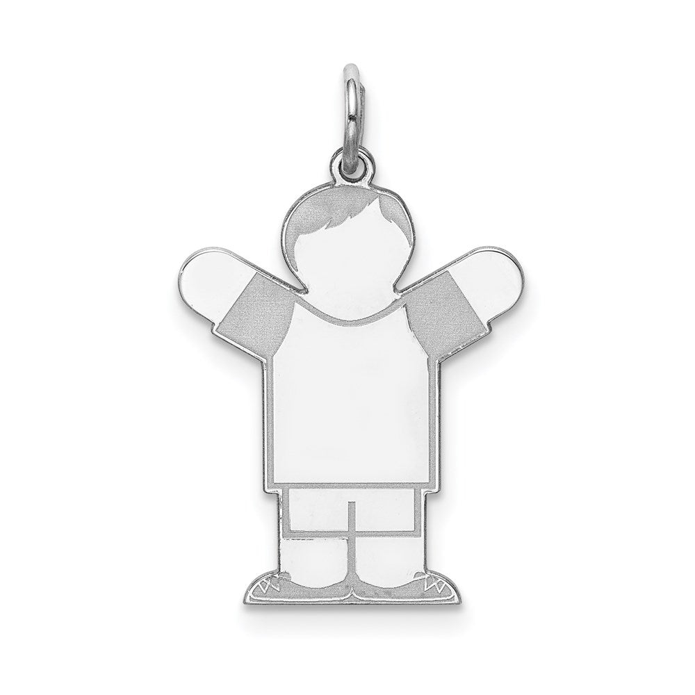 Solid;Polished;Engravable;Sterling silver;Laser-cut;Fits up to 3mm